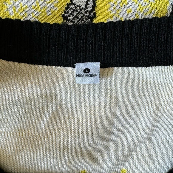 Pacifico Cerveza  Beer Christmas Ugly Holiday Sweater Vest Large Nautical Unisex - Picture 6 of 7